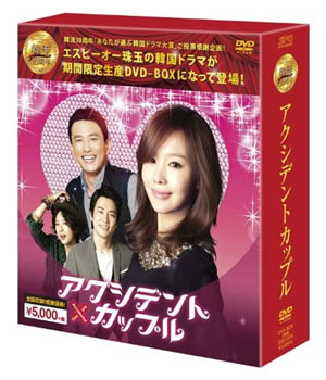 アクシデントカップル＜韓流10周年特別企画DVD-BOX＞（8枚組+特典ディスク）【期間限定生産】