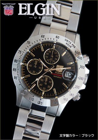 
ELGIN（エルジン）クロノグラフ ブラック（20-0309）[メンズ]をご購入のお客様からの感想