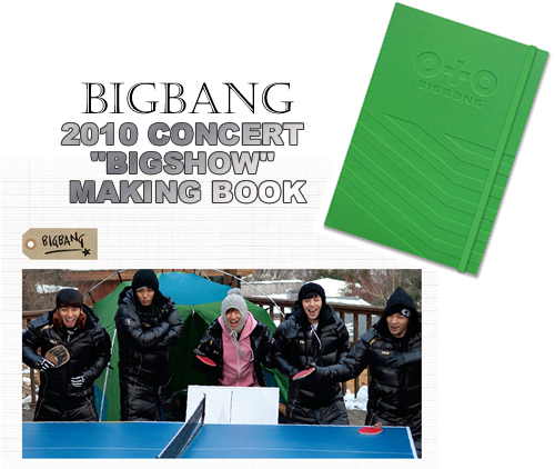 【WEBショップ限定価格・在庫限り】BIGBANG／2010 BIGSHOWメイキングブック e通販.com