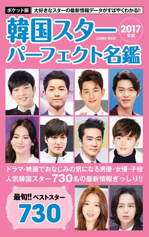 ポケット版 韓国スターパーフェクト名鑑17年版 通信販売 ポケット版 韓国スターパーフェクト名鑑17年版 通信販売