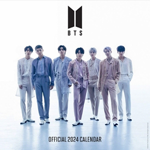 【特価セール・在庫限り】BTS 2024年壁掛けカレンダー（限定版／韓国輸入商品） e通販.com
