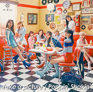 NiziU／Take a picture/Poppin' Shakin' (初回生産限定盤B） e通販.com