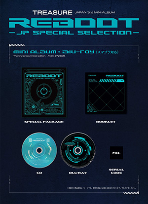 TREASURE／REBOOT -JP SPECIAL SELECTION- (CD+ブルーレイ) e通販.com