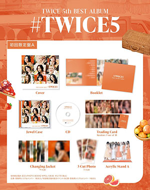 TWICE／＃TWICE5 (初回限定盤A) e通販.com
