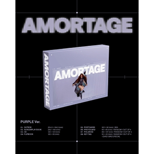JISOO (BLACKPINK)／[AMORTAGE] EXCLUSIVE EDITION (PURPLE Ver.) e通販.com