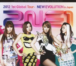 2NE1 2012 1st Global Tour - NEW EVOLUTION in Japan ブルーレイ e通販.com