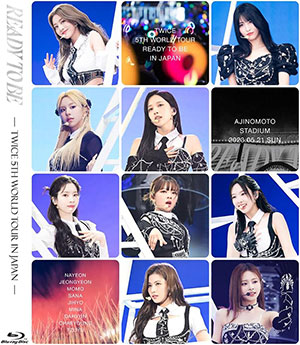 TWICE／TWICE 5TH WORLD TOUR 'READY TO BE' IN JAPAN ブルーレイ (通常盤） e通販.com
