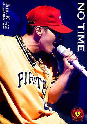 Jun. K (From 2PM) Solo Tour 2018 “NO TIME”（初回生産限定盤）DVD e通販.com