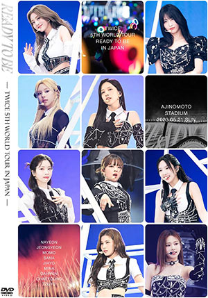 TWICE／TWICE 5TH WORLD TOUR 'READY TO BE' IN JAPAN DVD (通常盤） e通販.com