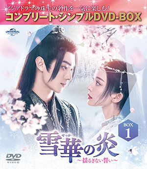 雪華の炎~揺るぎない誓い~ BOX1 <コンプリート・シンプルDVD‐BOX5500円シリーズ>【期間限定生産】 e通販.com
