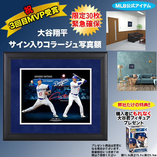 「大谷翔平」サイン入りフォトフレーム(26-0900） e通販.com