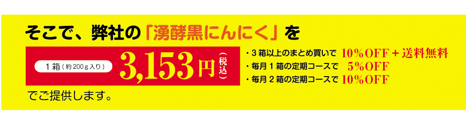 ゆうこう湧酵黒にんにくってどんなもの？1